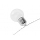 LED fényfüzér izzók meleg fehér 20db ISO 8623