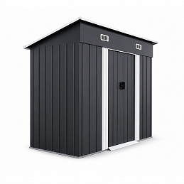 Aga Kerti ház 222x174x125 cm Sötétszürke