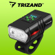 Kerékpár LED világítás készlet, 4T6, AKU 2 db Trizand 18668