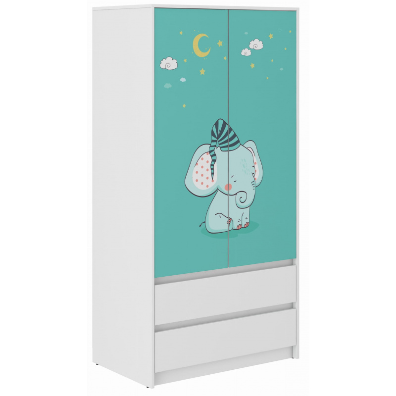 Fából készült játékok gyerek szekrény Elefánt B-9