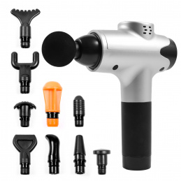 Aga Masszázspisztoly DS1601 Ezüst