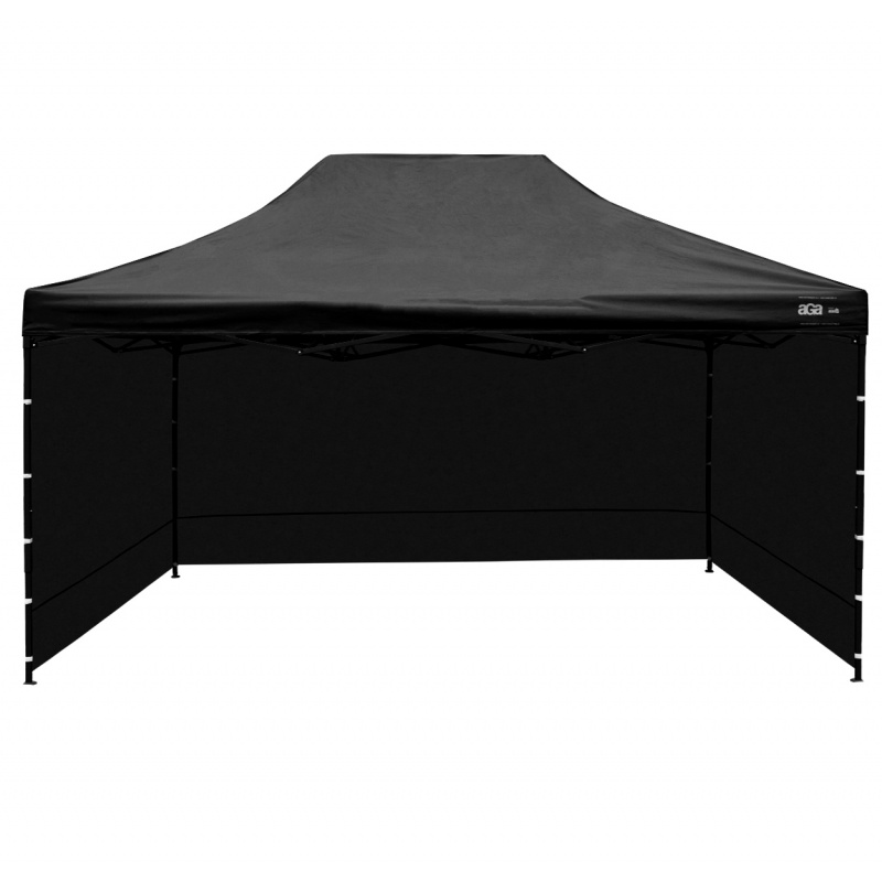 Aga összecsukható ollós szerkezetű sátor PARTY 3x4,5m fekete