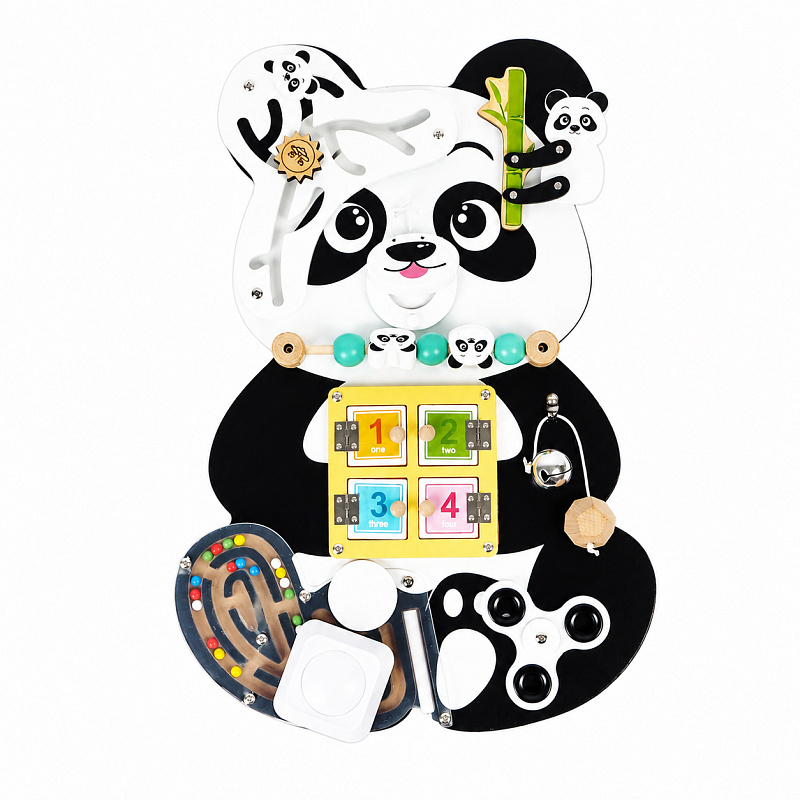 Aga4Kids Montessori fa tábla Panda