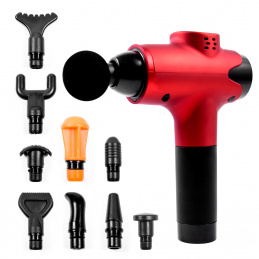 Aga Masszázspisztoly DS1601 Piros