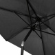 Aga Dönthető kerti napernyő 250 cm Sötétszürke