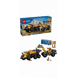 LEGO® City 60494 Homlokrakodó és billenőplatós teherautó