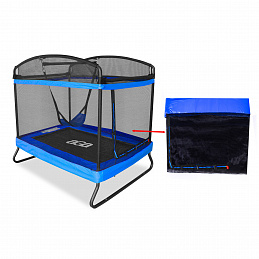 Aga Védőháló téglalap alakú trambulinhoz 122x183 cm Kék