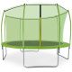 Aga SPORT FIT trambulin 366 cm Világoszöld + belső védőháló