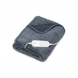 Tresko Elektromos fűtött takaró 160x120cm Szürke