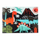 Aga4Kids Világító gyerek puzzle Dinoszauruszok 100 darabos