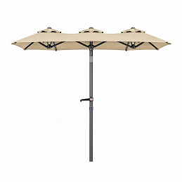 Linder Exclusiv Kerti napernyő 300x150x220 cm Bézs
