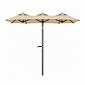 Linder Exclusiv Kerti napernyő 300x150x220 cm Bézs