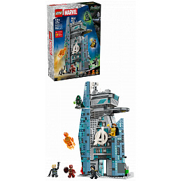 LEGO® ǀ Marvel 76352 Bosszúállók: Doctor Doom ébredése A Bosszúállók új tornya 