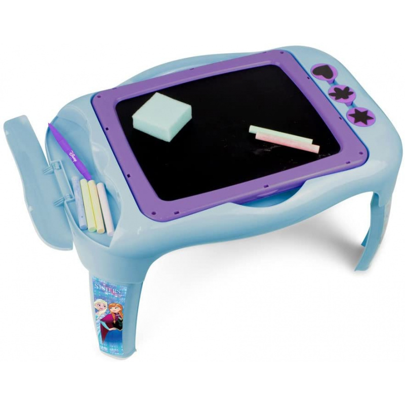Darpeje Jégkirályság gyerekasztal kétoldalas táblával
