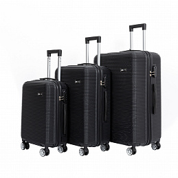 Aga Travel Bőröndkészlet MR4651 Fekete
