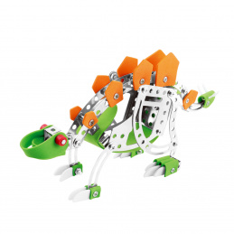 Aga4Kids Fém építőkészlet 125 darabos Stegosaurus