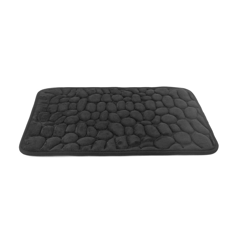 Aga Fürdőszobai szőnyeg 40x60 cm Fekete