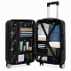 Aga Travel Bőröndkészlet MR4651 Fekete