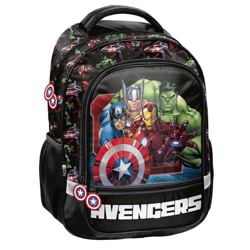 Paso Iskolatáska kétrekeszes Avangers