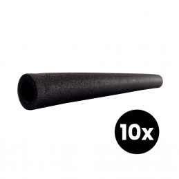 Aga Habvédő trambulinrudakra 70 cm Fekete 10 db