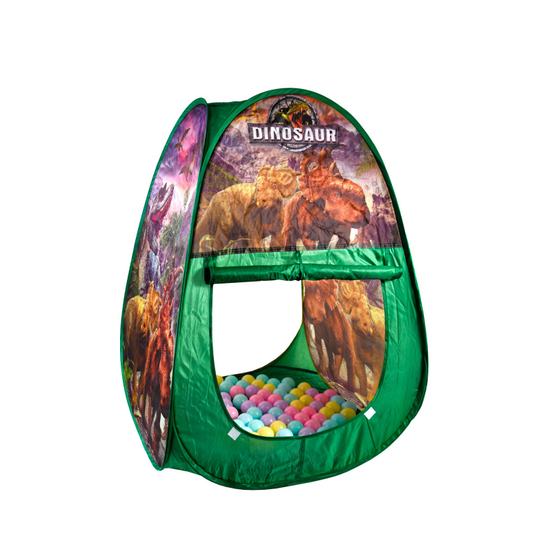 Aga4Kids Gyerek játszósátor labdákkal Dinoszauruszok