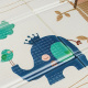 Aga4Kids Összecsukható habszivacs gyerek játszószőnyeg 200x180 cm DS3012