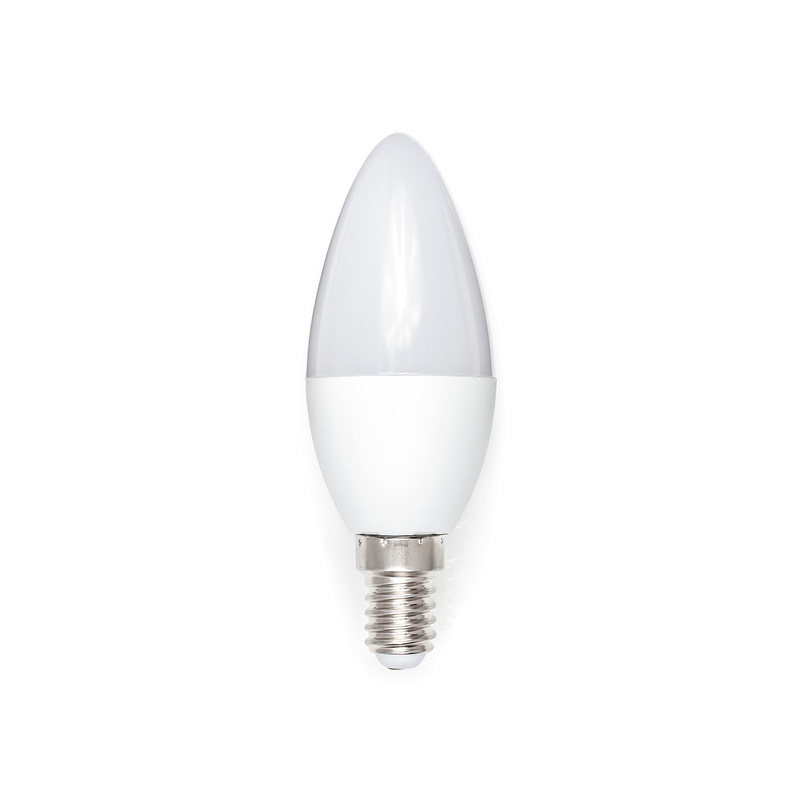 LED izzó C37 - E14 - 3W - 250 lm - meleg fehér