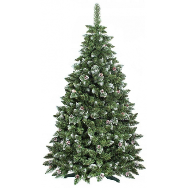 Aga karácsonyfa 220 cm tobozokkal