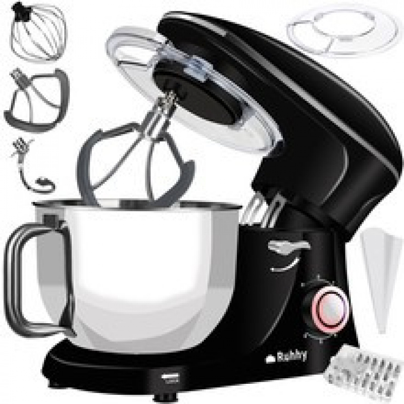Konyhai robotgép 6,2l, 2200 W Fekete Ruhhy 16745