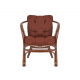 Aga Rattan kanapé garnitúra szett BAHAMA Choco Brown
