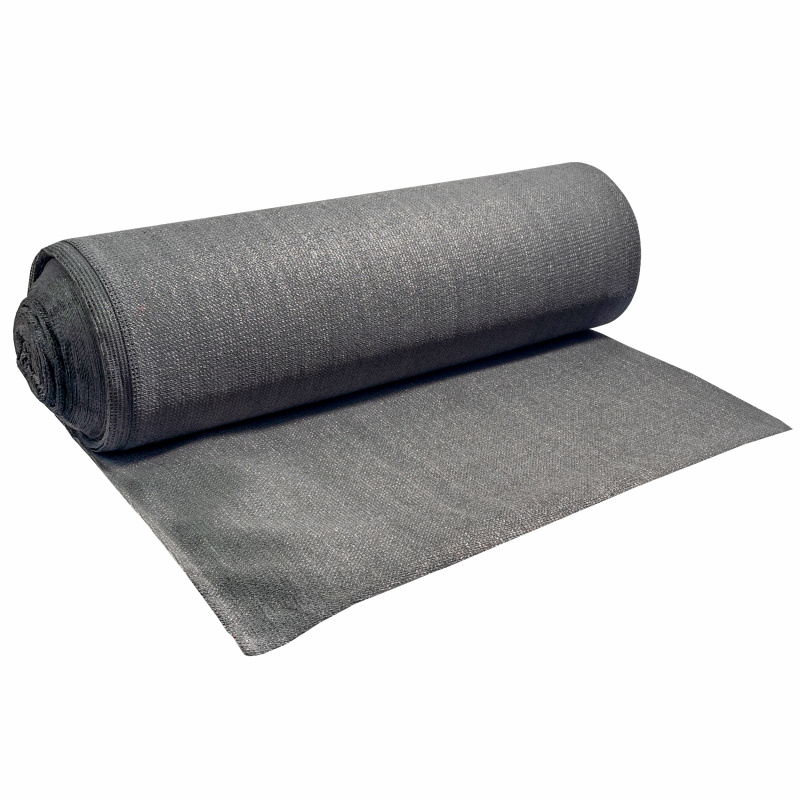 Aga árnyékoló szövet 90% 1,5x50 m HDPE szürke