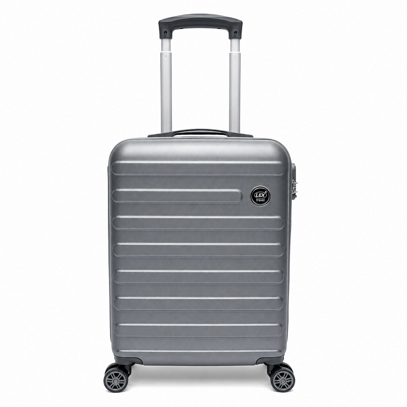 Linder Exclusiv Utazóbőrönd 40x20x55 cm Szürke