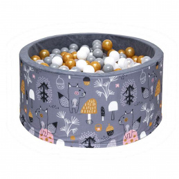 Aga Száraz medence 90x40 cm labdákkal AX4