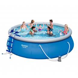 Bestway Fast Set medence 4,57 x 1,22 m 57289 + szűrőbetétes szűrés