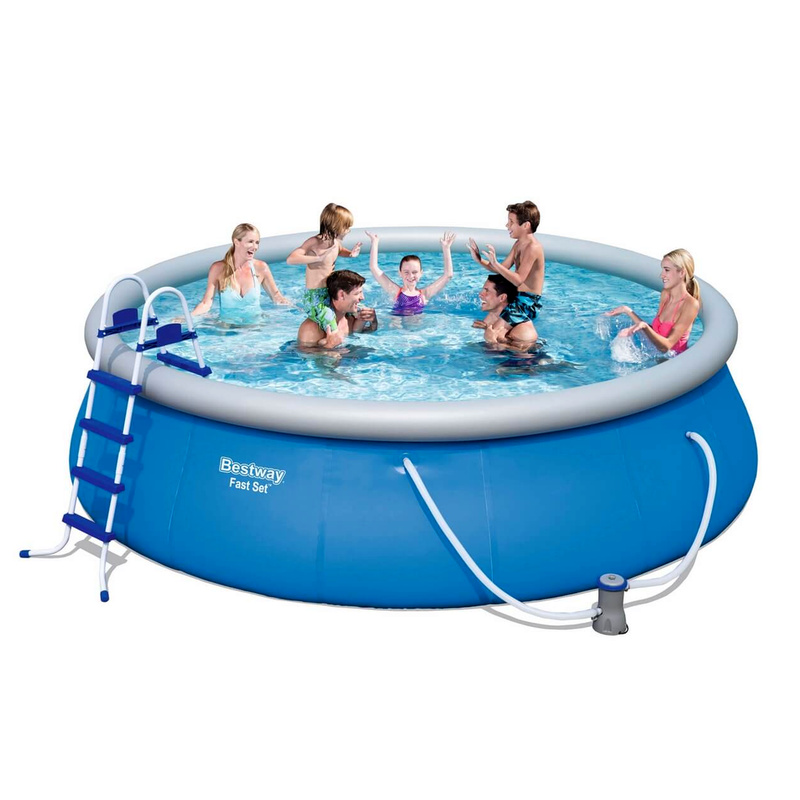 Bestway Fast Set medence 4,57 x 1,22 m 57289 + szűrőbetétes szűrés