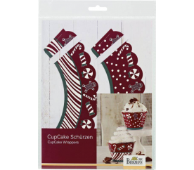 Karácsonyi muffin csomagolópapír CANDY CHRISTMAS - Birkmann - Birkmann