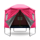Aga Trambulin sátor 250 cm (8 láb) rózsaszínű