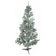 Aga műkarácsonyfa fehér - zöld 180 cm