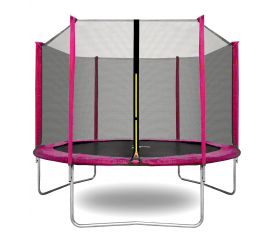 Aga SPORT TOP trambulin 305 cm rózsaszín + védőháló