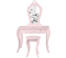 Aga Gyermek öltözőasztal rózsaszín
