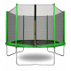 Aga SPORT TOP trambulin 180 cm Világoszöld + védőháló