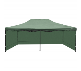 Aga összecsukható ollós szerkezetű sátor PARTY  3x6m zöld