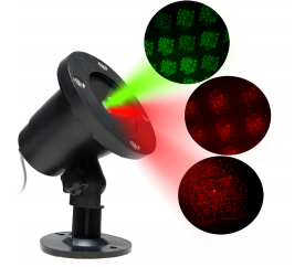 Aga lézeres dekoratív projektor zöld/vörös MR9080