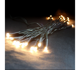Linder Exkluzív karácsonyi világítás ,lánc 30 LED meleg fehér