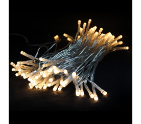 Linder Exkluzív karácsonyi világítás ,lánc 100 LED meleg fehér
