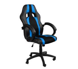 Aga irodai szék MR2060 fekete - kék