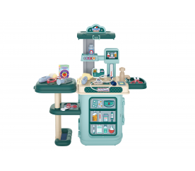 Aga4Kids  Mobil Klinika gyerek játék egészségügyi készlet 