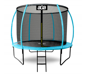 Aga SPORT EXCLUSIVE trambulin 305 cm világoskék + biztonsági háló + létra