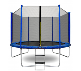 Aga SPORT TOP trambulin 305 cm Kék + védőháló + létra