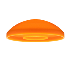 Aga Oszloplezáró kupak külsőhálós trambulinhoz UNIVERSAL - Narancssárga